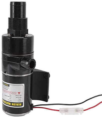 12V Waste Double Design, High Rate, Widely Applicable, Multiple Protection, High Efficiency for Kitchen Sewage Yacht RV Toilet Household, Prevent Clog Extend Service Life