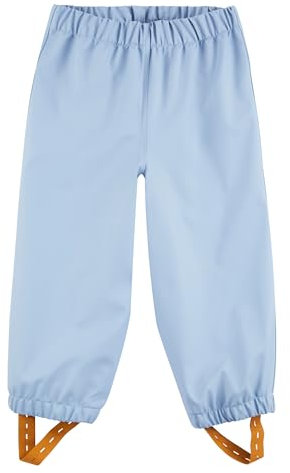 Sterntaler Regenhose ungefüttert Uni - Kinder Regenhose wasserdicht - Jungen Matsch- und Buddelhose ohne Latz mit verschweißten Nähten - robuste Regenbekleidung - blau, Größe 116