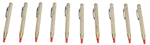 Penna per Incisione, Strumento per Tracciare 10 Pezzi Penne per Incisione in Alluminio Strumento per Tracciare Punta in Carburo di Tungsteno Strumento per Marcatura per Ceramica