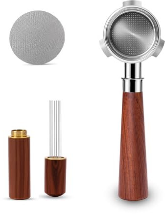 54mm Bottomless Portafilter 3 Ears for Breville with WDT & Puck Screen