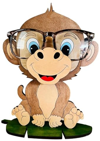 Weldphur Soporte Para Gafas De Madera, Soporte Para Gafas De Madera , Soporte Para Gafas Con Forma De Animal, Estante De Exhibición Para Gafas De Sol, Soporte Para Gafas De Sol Para El Hogar, Oficina