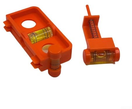 CNANRNANC Kit livella per arco con livella a freccia per archi composti Sintonizzazione precisa Precisione di montaggio Miglioramento della precisione 4-Spirit Design (arancione)