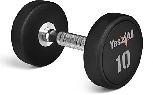 Yes4All Premium Urethane Dumbbell - 10 Pounds