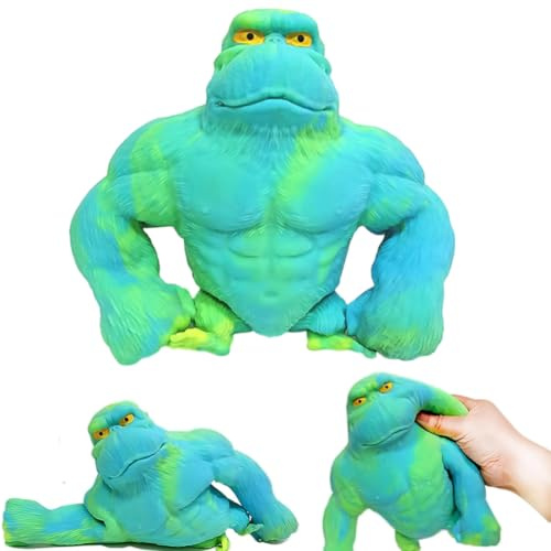Gorilla Antistress, Giocattolo Antistress Gorilla, Antistress Morbidi Squish, Scimmia Indistruttibile, Gorilla Stress Toy, Gorilla Latex Monkey Toys