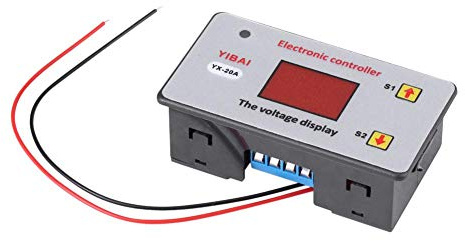 Módulo de desconexión de bajo voltaje de batería de 12 V, corte de bajo voltaje de batería en el controlador de subtensión de protección y prolongación de la vida útil de la batería