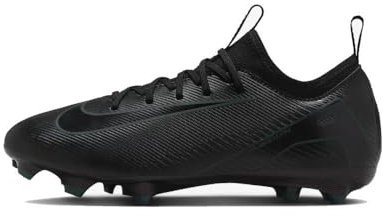 Nike Unisex Kinder Zoom Vapor 16 Academy Fg/Mg Fussballschuh, Black Black Deep Jungle, 35 EU
