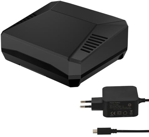 Raspberry Pi 5 / 8GB Fertigsystem/Argon ONE V3 M.2 NVME PCIE / 500GB SSD/Trixie