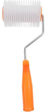 NUOBESTY Rodillo Saireador Autonivelante de Rodillo con Púas Nivelación de Herramienta de Eliminación Aire Proyectos y DIY