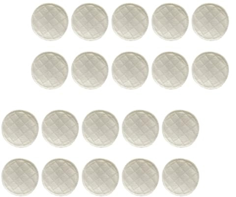 Hemobllo 20pcs Washable Reusable Nursing Pads 3-Layer Organic Cotton Breastfeeding Pads Breathable Maternity Nipples Cover for Postpartum Women
