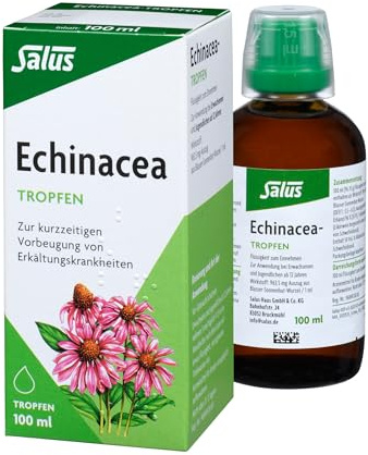 Salus - Echinacea-Tropfen - Zur kurzzeitigen Vorbeugung von Erkältungskrankheiten - 1x 100ml Flasche