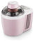 HHORB Machine à crème glacée 0,6 Pinte Machine à crème glacée électronique Automatique compacte Semi-Conductrice avec Fonction de Service Doux et de crème glacée Dure sans pré-congélation (Rose),Rose