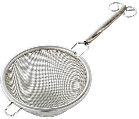 Matcha Tee Sieb Chakoshi aus Edelstahl - sehr feines Sieb hergestellt in Japan - Matcha-Zubereitung Tee Zeremonie - Hochwertiges Teesieb für extrafeines Matcha Pulver