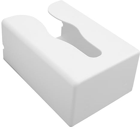 CANIGHT Porta Fazzoletti Da Parete Senza Foratura in Abs Robusto Bianco Per Cucina E Bagno