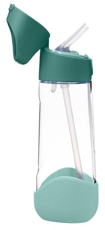 b.box Tritan Drink & Water Bottle | Easy Grip Bottle and Leakproof Lid | Cool Modern Child Friendly Design, Best for After Sippy Cup | 600ml/20