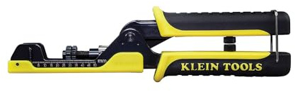 Crimper, Extended Reach Coax Compression Connector for F, BNC, and RCA Connectors, Klein Tools VDV211100