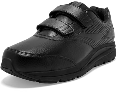 Brooks Men's Addiction Walker V-Strap 2 Walking Shoe - Black/Black - 10.5 Wide