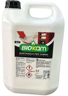 Bioetanolo liquido per camini, Combustibile liquido per stufe, 5L CRISCUOLO Brico Store (1)