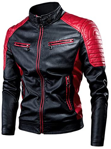 Duohropke Chaqueta de motociclista para hombre, impermeable, cortavientos, con protecciones, para scooter, motociclistas, Touring, XL