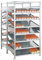 qpool24 Anbauregal, Doppel-Kanbanregal MULTIplus150, 2000 x 1000 x 2x800 mm (HxBxT), verzinkt, 2X(7+1) Fachböden, ohne Trenn- und Seitenführungen
