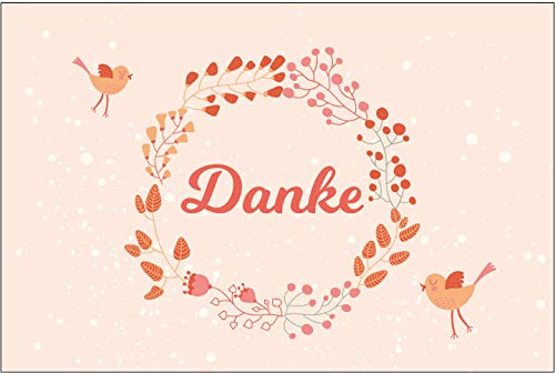 10 stycken premium tackkort (fällkort) med kuvert, tack, kort, gratulationskort, bröllop, födelse, baby, dop, avskedad, födelsedag, jubileum