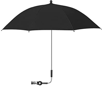 Ombrelle Pour Poussette Universelle, Parasol Poussette Universelle Anti Uv 50+, Pare Soleil Bebe Avec Pince Réglable Et Bras Flexible À 360° Parasol Pour Landau Poussette Fauteuil Roulant - 85cm