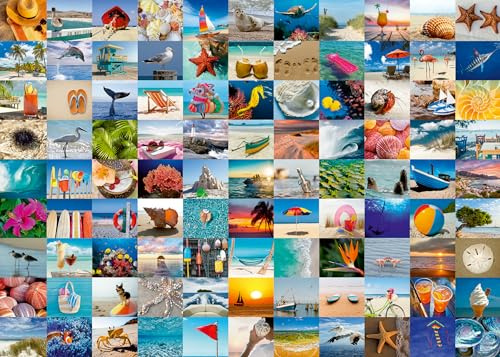 Ravensburger 99 Seaside Moments 1000 Piece Jigsaw Puzzle for Adults - 12000410 - Handcrafted Tooling, Made in Germany, Every Piece Fits Together Perfectly