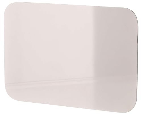 Piatto portacandele acciaio inossidabile rettangolare lucido 17x12 cm