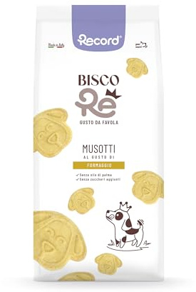 Record - Biscuits pour Chiens croustillants et naturels. Snacks pour Chiens cuits au Four, sans conservateurs ni Huile de Palme, légers et diigérables pour Une collation Saine et savoureuse| 1kg,