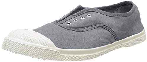 Bensimon Tennis Elly Femme, Zapatillas de Deporte de lona Mujer, Gris, 37 EU