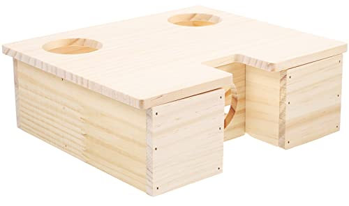 Sosoport Für Kleintiere Mehrkammer-hamsterversteck Robustem Als Rückzugsort Für Meerschweinchen Hamster Und Ratten Individuell Gestaltbar