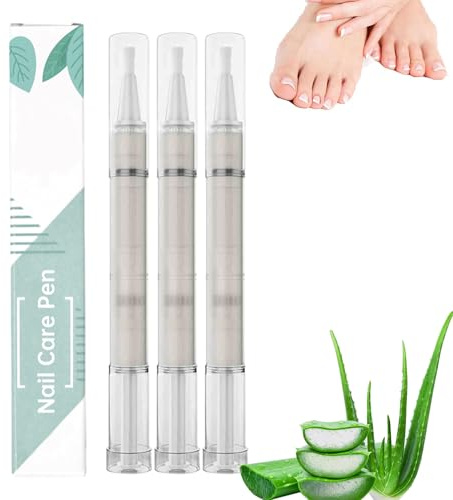 3Pcs Mullend Nail Care Pen, Mullend Fungal Nail Repair Pens, Mullend Toenail Fungus Treatment, Nail Shield Anti Fungal Stick, Nail Repair Pen, Natural Ingredients Nail Serum