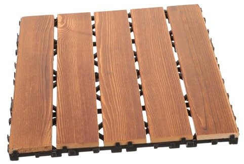 SHINEOFI Outdoor Flooring Tiles Interlocking Decking Tiles for Patio Balcony Garden