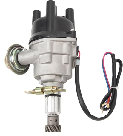Aumotop Distributore Elettronico di Alta Precisione Accensione Affidabile per Auto Sunny B10 B20 B110 B120, Materiale Metallico ABS