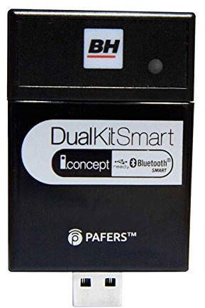 BH Fitness DUAL KIT SMART - Ihr Smartphone oder Tablet Wird zur Touchscreen des Fitnessgerätes - DI22