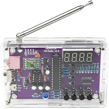 DUTTY DIY Radio assembly kit,FM frequency modulation circuit board production