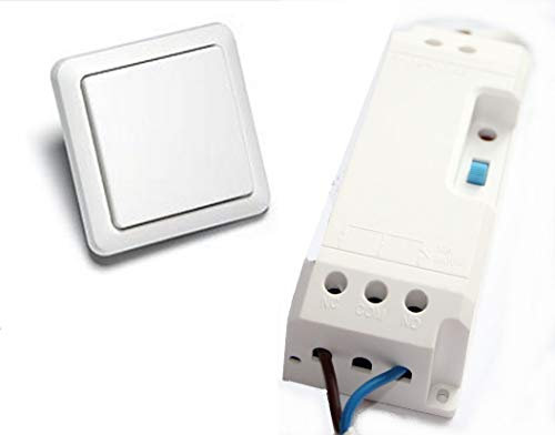 WeBaSo Intertechno YWT-8500 Module d'ouverture de porte sans fil avec émetteur mural sans fil – Complément pour ouvre-porte électrique existant (nécessite un ouvre-porte déjà existant)