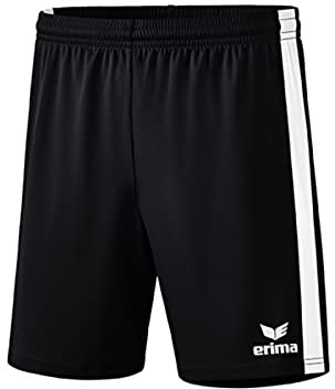 Erima Unisex Kinder Retro Star Short (3152106), schwarz/weiß, 152
