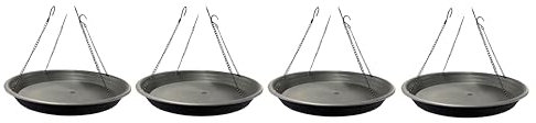Large Bird Feeder Seed Catcher Tray Attachment (Pack of 4)