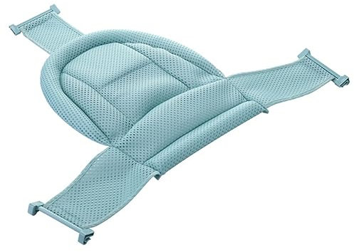 IWOWHERO Soporte De Bañera Antideslizante Para Bebés Cojín De Malla Transpirable, Ajustable Para Bañeras, Verde, Adecuado Para Recién Nacidos, Protección Segura y Cómoda