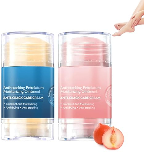 2 Piezas Crema Urea 60% para Pies y Manos - Crema Reparadora Intensiva para Talones Secos y Agrietados, Tratamiento Exfoliante de Durezas y Callos, Hidratante Profunda