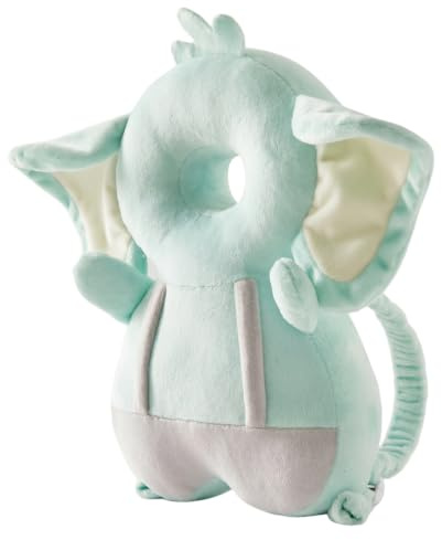 Baby Fall Protection|Baby Head Protector Backpack, Breathable Fall Protection Cute Safe Head Cushion for Toddlers, 12x8 Inch, Elephant