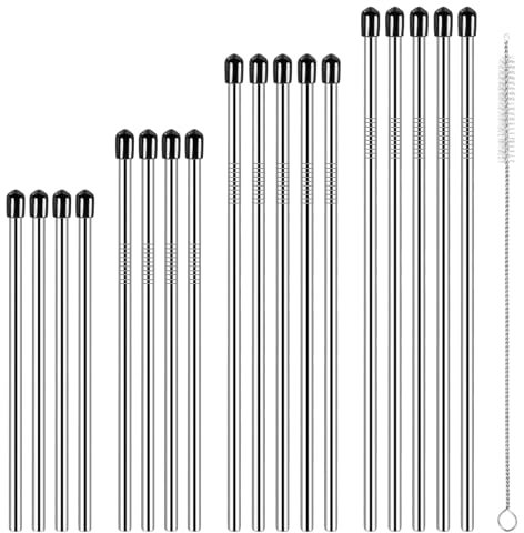 18 Stück Flaschenhalter Spülmaschine.Edelstahl Sodastream Flaschenhalter, Spülmaschineneinsatz Flaschen mit Silikonkappe Glashalter Geschirrspüler.Spülmaschineneinsatz Kompatibel(4 Größen)