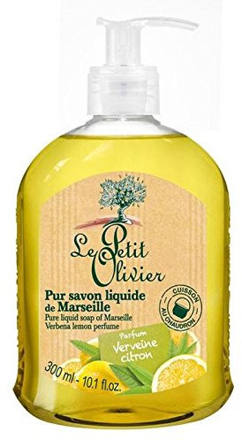 Le Petit Olivier Reine Flüssige Seife Von Marseille, Verbena Zitrone 300Ml (Packung mit 6)