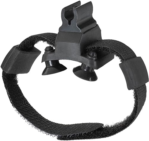 Pronomic MCH-100K Universal Klettband Mikrofonhalter (passend für Pronomic MCM-100 Mikrofon an Klarinette u.ä.) schwarz