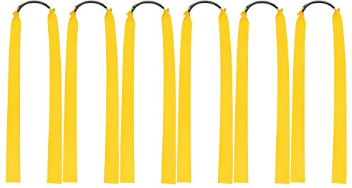 YAAVAAW 6Pcs piatta fionda,corde di caccia di ricambio,strisce di ricambio per catapulte di caccia in gomma,elastici durevoli per fionda