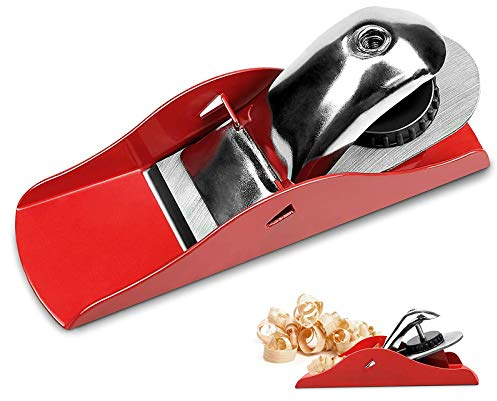 Cepilladora Para Carpintería, Planchas Manuales De Bloque Compacto De Suavizado Plano De Bloque Ajustable, Herramienta De Chaflán De Carpintero