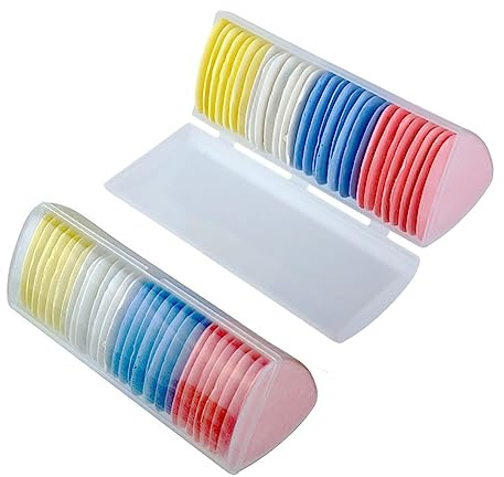 ShanBye Tailors Chalk,30 PCS Dressmakers Chalk Coloured Sewing Chalk Tailor's Chalk Triangle Fabric Marking Chalk for Sewing Marking
