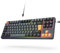 ARZOPA Wireless Mechanical Gaming Keyboard, 87 Keys RGB Backlit Gasket Mount PC Gaming, UK Layout, Compact Hot-Swappable Mechanical Keyboard, Sound Absorbing Pads, Custom Switch