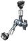 NEEWER 18cm Magic Arm Gelenkarm, Kamera Monitor Halterung mit Kugelköpfen, Anti Twist Pins, 1/4 Schrauben für DSLR Actionkamera Webcam, kompatibel mit SmallRig Cage Rig, Max. Tragfähigkeit 3kg, UA077