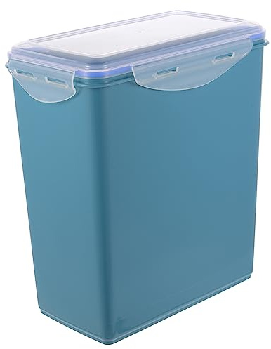 HOUDERCO Contenedor De Comida Para Perros HerméTico Cubo De Gran Capacidad Para Almacenamiento De Pienso Seco Recipiente Para Alimentos De Mascotas PráCtico Y Seguro